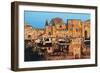 Papal Palace of Avignon-null-Framed Giclee Print