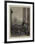 Papal Retainers at the Vatican-Ferdinand Heilbuth-Framed Giclee Print