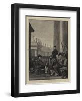 Papal Retainers at the Vatican-Ferdinand Heilbuth-Framed Giclee Print