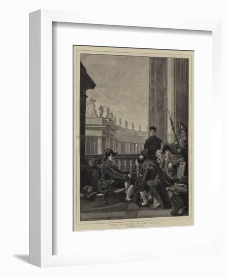 Papal Retainers at the Vatican-Ferdinand Heilbuth-Framed Giclee Print