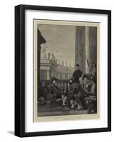 Papal Retainers at the Vatican-Ferdinand Heilbuth-Framed Giclee Print