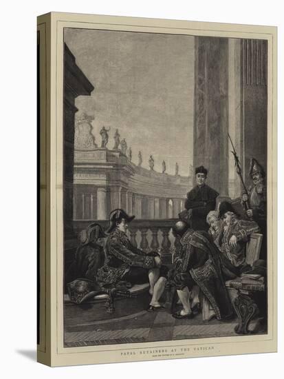 Papal Retainers at the Vatican-Ferdinand Heilbuth-Stretched Canvas