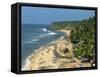 Papanasam Beach, Varkala, Kerala, India, Asia-Stuart Black-Framed Stretched Canvas