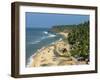 Papanasam Beach, Varkala, Kerala, India, Asia-Stuart Black-Framed Photographic Print