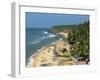 Papanasam Beach, Varkala, Kerala, India, Asia-Stuart Black-Framed Photographic Print