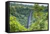 Papapapai-Tai Falls, Upolu, Samoa, South Pacific, Pacific-Michael Runkel-Framed Stretched Canvas