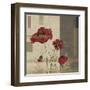 Papavar II-Linda Wood-Framed Giclee Print