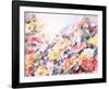 Papaver Nudicau-Hanneke Floor-Framed Art Print