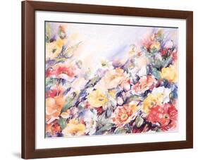 Papaver Nudicau-Hanneke Floor-Framed Art Print