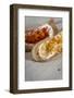 Papaya and Mango Pancakes, Damnoen Saduak Floating Market, Thailand, Southeast Asia, Asia-Andrew Taylor-Framed Photographic Print