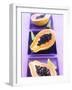 Papaya Halves and Lime Wedges-Maja Smend-Framed Photographic Print