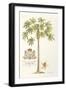 Papaya Tree-Porter Design-Framed Giclee Print