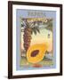 Papaya-Kerne Erickson-Framed Art Print