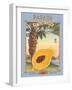 Papaya-Kerne Erickson-Framed Art Print