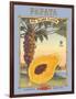 Papaya-Kerne Erickson-Framed Art Print