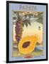 Papaya-Kerne Erickson-Framed Art Print