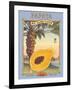 Papaya-Kerne Erickson-Framed Art Print