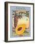 Papaya-Kerne Erickson-Framed Art Print