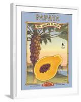 Papaya-Kerne Erickson-Framed Art Print