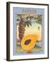 Papaya-Kerne Erickson-Framed Art Print