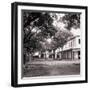 Papeetee Street Scene. Tahiti, Late 1800s-Charles Gustave Spitz-Framed Photographic Print