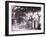 Papeetee Street Scene. Tahiti, Late 1800s-Charles Gustave Spitz-Framed Photographic Print