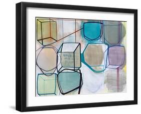 Paper Abstract 3-Naomi Taitz Duffy-Framed Art Print