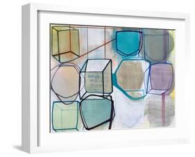 Paper Abstract 3-Naomi Taitz Duffy-Framed Art Print