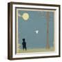 Paper Airplane-Tammy Kushnir-Framed Giclee Print