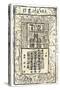 Paper Bank-Note of the Ming Dynasty, China-null-Stretched Canvas