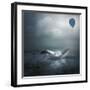 Paper Boat and Balloon-Natalia Simongulashvili-Framed Giclee Print