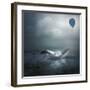 Paper Boat and Balloon-Natalia Simongulashvili-Framed Giclee Print