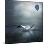 Paper Boat and Balloon-Natalia Simongulashvili-Mounted Giclee Print