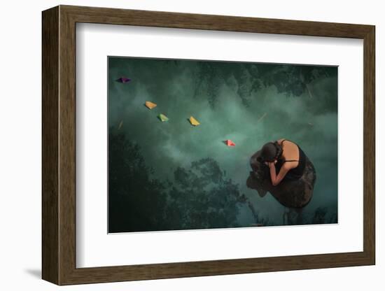 Paper Boat-Jay Satriani-Framed Photographic Print