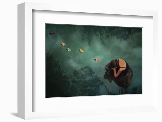 Paper Boat-Jay Satriani-Framed Photographic Print