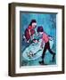 Paper Boats - Jack & Jill-Leo Politi-Framed Giclee Print