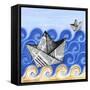 Paper Boats-null-Framed Stretched Canvas