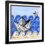 Paper Boats-null-Framed Giclee Print