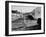 Paper Boy Delivering Newspapers in His Neighborhood-Ed Clark-Framed Photographic Print