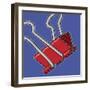 Paper Clip Office Supply-Ron Magnes-Framed Giclee Print