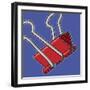 Paper Clip Office Supply-Ron Magnes-Framed Giclee Print