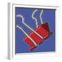 Paper Clip Office Supply-Ron Magnes-Framed Giclee Print