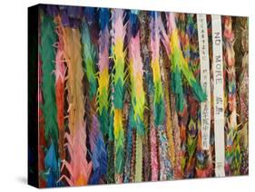 Paper Cranes at the Children's Peace Monument, Peace Park, Hiroshima, Western Honshu, Japan-Schlenker Jochen-Stretched Canvas