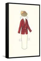 Paper Doll Outfit from 1910s-null-Framed Stretched Canvas