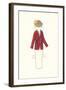 Paper Doll Outfit from 1910s-null-Framed Art Print