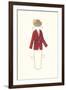 Paper Doll Outfit from 1910s-null-Framed Art Print