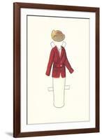 Paper Doll Outfit from 1910s-null-Framed Art Print