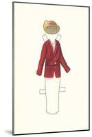 Paper Doll Outfit from 1910s-null-Mounted Art Print