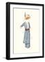 Paper Doll Outfit from 1910s-null-Framed Art Print