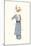 Paper Doll Outfit from 1910s-null-Mounted Art Print